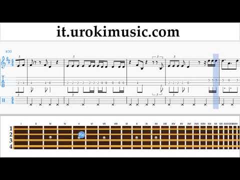 Lezioni di Mandolino Jonas Blue - Mama Tutorial Spartito Parte#2 um-i276