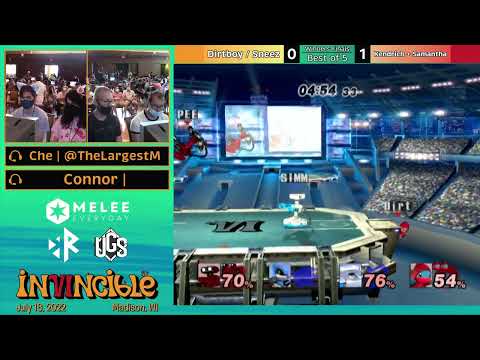 Invincible 6  -  Winners Finals  -  Dirtboy / Sneez Vs. Kendrick + Samantha