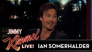 Ian Somerhalder on Vampire Diaries & Lost video