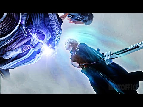 FF7 heroes VS Bahamut | Final Fantasy VII: Advent Children | CLIP