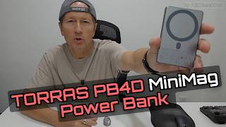TORRAS MiniMag Power Bank Review — Ultra Slim Magnetic Charger (iPhone 17/16/15)