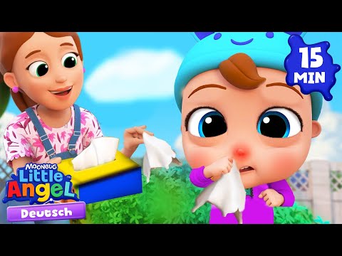 Ich muss niesen! 🤧 Kinderlieder mit Klein Joni | Little Angel Deutsch