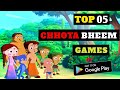 TOP 05 CHHOTA BHEEM GAMES For Android Ios 2022 High Graphics OFFLINE
