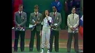 Montreal Expo Home Opener ( National Anthems) 1984