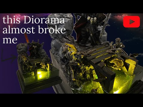 Archaon Diorama part 3 - resisting the urge to quit!