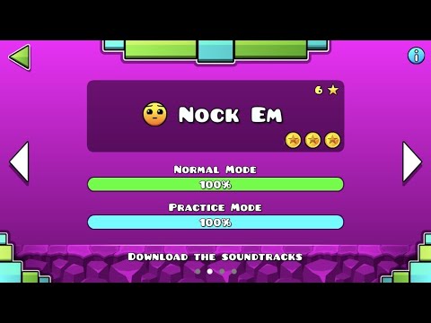 Geometry Dash SubZero - Nock Em 100% (Updated Ending, All Coins)