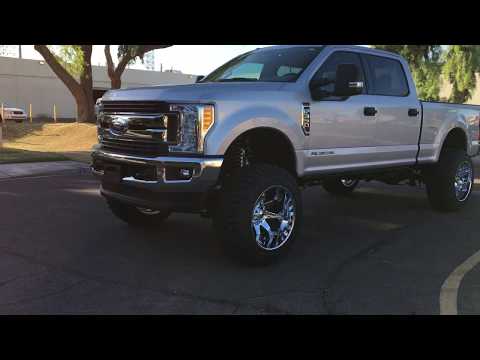 2017 Ford F-250 bds suspension 6\" 4 link lift kit 22x14 fuel off road octane wheels