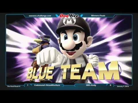 Hard Read #1 - Codeman+AlexoftheAura vs SBB+Andy - Winners Finals Smash 4