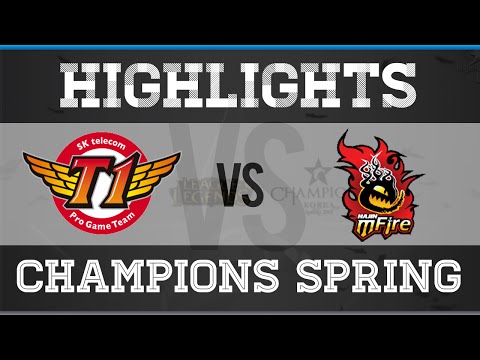 OGN (LCK) Spring 2015 Highlights : SKT T1 vs NaJin (Game 1) | Week 7 Day 1