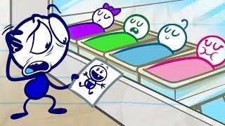 Pencilmate&#39;s BIG Baby Problems | Animated Cartoons Characters | Animated Short Films