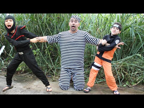 LUCAS NINJA SALVA A VOVÓ TEREZINHA DO LADRÃO