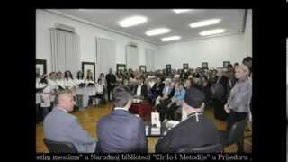 preview picture of video 'Promocija knjige: Susreti sa Svetim mestima u NU Ćirilo i Metodije  5.11.2013'