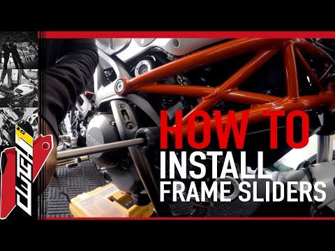 DUCATI MONSTER 796 | FRAME SLIDERS INSTALL