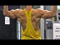 Shredded Back & Biceps Bodybuilding Workout - Mens Physique Michael Pieri Fitness