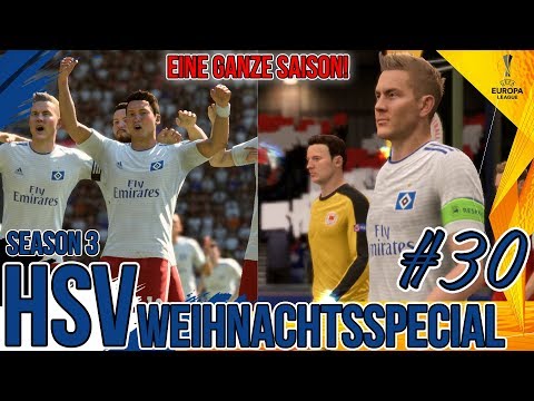 FIFA 19 HSV Karriere #030 - EINE GANZE SAISON! Weihnachtsspecial - ,,Der HSV in Europa"