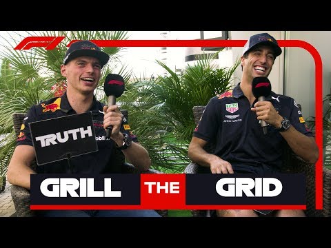 Red Bull's Daniel Ricciardo and Max Verstappen | Grill the Grid: Truth or Lie?