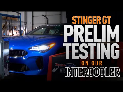Mishimoto Behind the Scenes: Preliminary 2018+ Stinger GT Intercooler Testing
