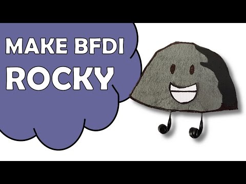 How To Make BFDI Rocky Video