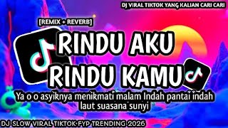 Download lagu DJ RINDU AKU RINDU KAMU JADI SATU REMIX SLOW VIRAL TIKTOK FULL SONG mp3