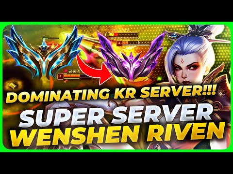Wenshen (2000 LP) Riven Mechanics in KR Server Masters be like...