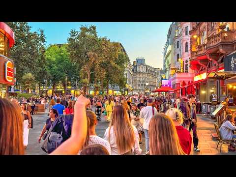 London Sunset Summer Walk | London West End Night Tour 2025 | 4K HDR