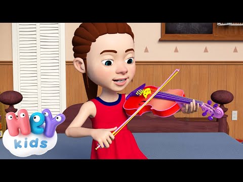O vioara mica de-as avea 🎻Cantec pentru copii cu instrumentele muzicale