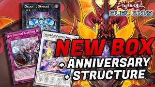 NEW "RED SUPERNOVA" MAIN BOX + ANNIVERSARY BOX + STRUCTURE DECK + who cares (Duel Links)