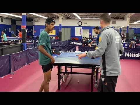 Serve Return and 4th Ball Attack with Daniel Gonzalez and Sid Naresh