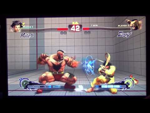 WNF Super Street Fighter 4 AE Team Seaslug (Makoto) vs Stupendous (Zangief)
