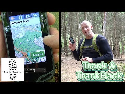 Garmin Oregon - Trackaufzeichnung und TrackBack