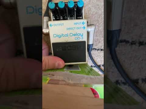 Boss DD-3 long chip demo