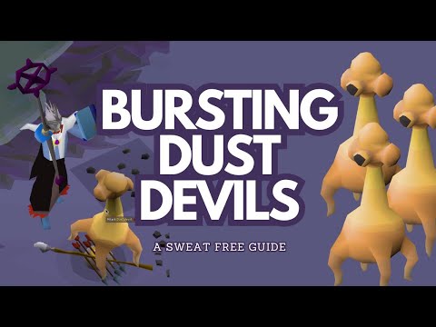 Learn how to Burst or Barrage Dust Devils in 1 minute! | OSRS | Sweat Free