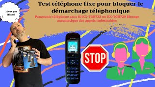Test téléphone fixe pour bloquer le démarchage téléphonique