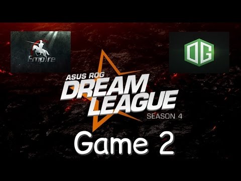 Empire vs OG - Game 2 - Dreamleague Season 4 - Grand Final - Teamfights