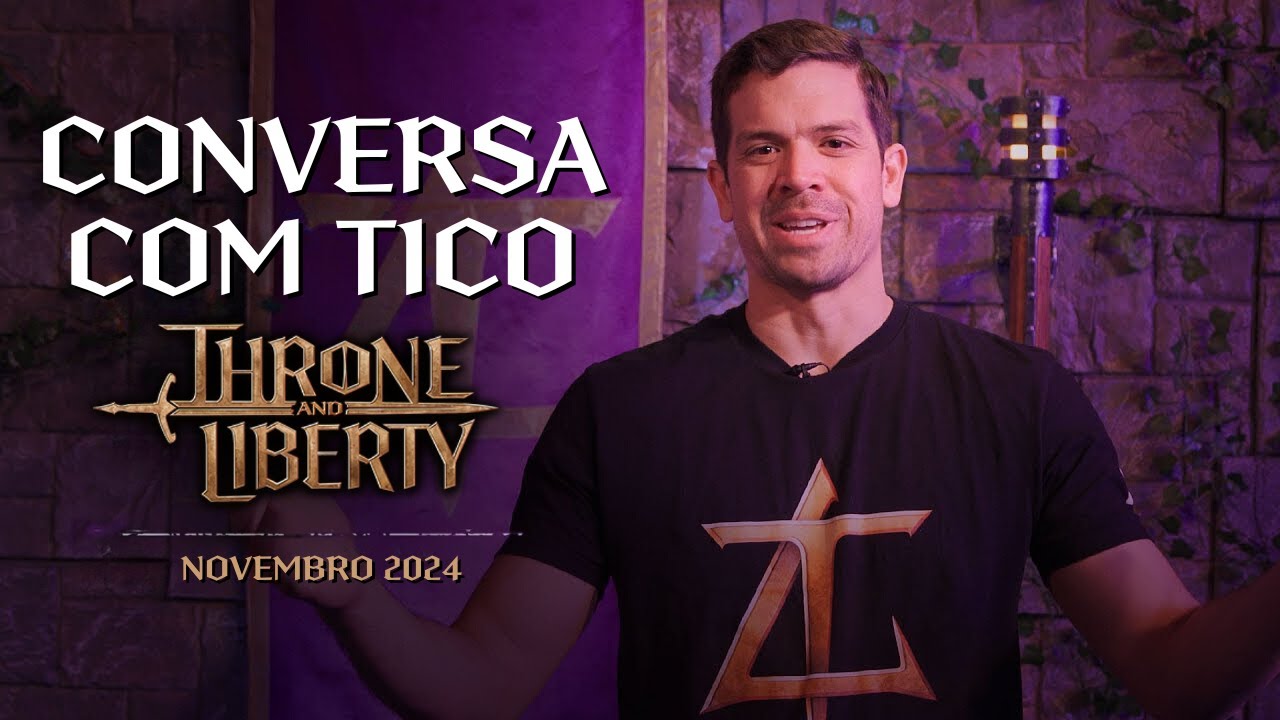 THRONE AND LIBERTY: Conversa com Tico (Novembro 2024) | Dublado PT-BR