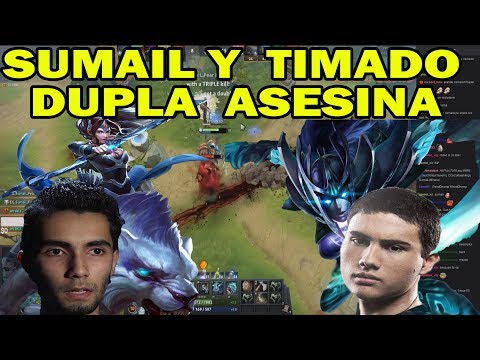 SUMAIL Y TIMADO LA DUPLA MAS BRUTAL DEL DIA | DOTA 2 COSAS