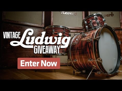 Vintage Ludwig Drum Giveaway