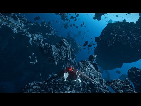 Star Citizen (4.4) - New System Nyx - Flight around Levski and journey to Crusader