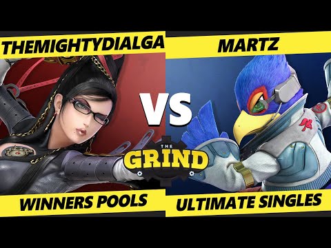 The Grind 174  - TheMightyDialga (Bayonetta) Vs. Martz (Falco, Fox) - SSBU Ultimate Tournament