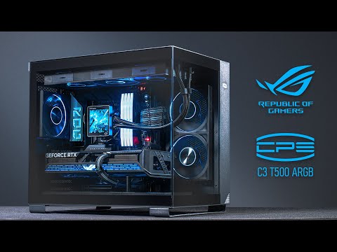 Dream Gaming PC Build | RTX 5070Ti + Ryzen 9 9950X3D + ROG Crosshair X870E + CPS PCCOOLER C3 T500