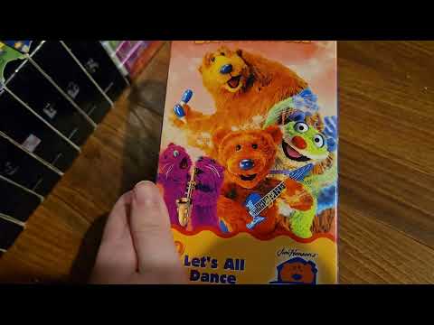 My "Bear in the Big Blue House" VHS & DVD Collection