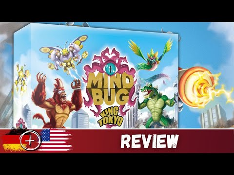 Mindbug King of Tokio Edition | Review + HOUSE RULES | Taste Test