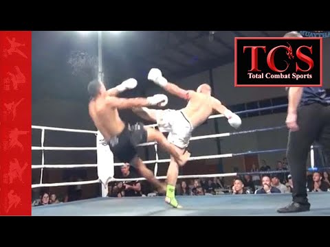 Muay Thai Spinning Kick Knockout