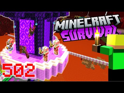 MINECRAFT SURVIVAL 1.21.4 O NOVO PORTAL DO NETHER-#502