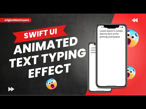 SwiftUI Animated Text Typing Effect | Tutorial