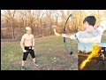 Shot by Flaming Arrows