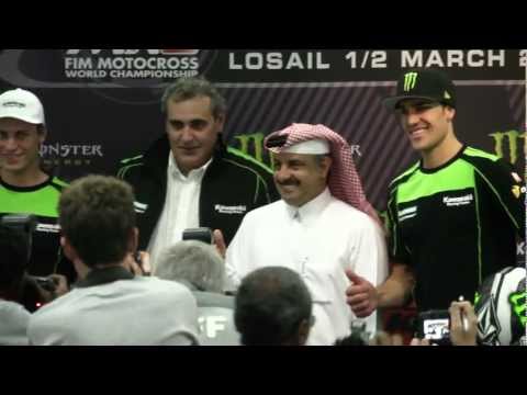 2013 MXGP Round 1 Losail, Qatar - Kawasaki Racing Team
