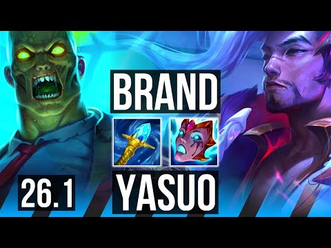 BRAND vs YASUO (MID) | EUW Master | 26.1