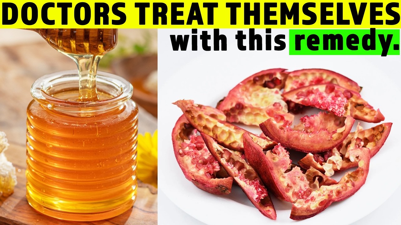 Old Doctors: We Take Pomegranate Peel with Honey to Treat These 10 Health Problems in 48 Hours!