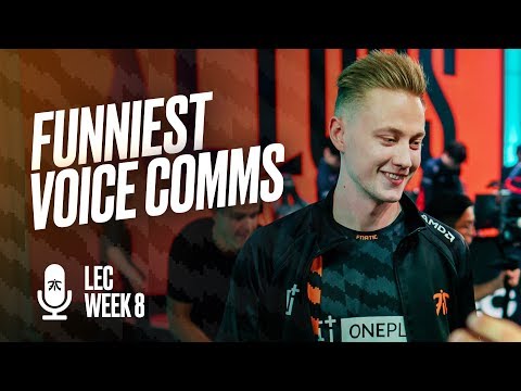 'I think Garen is really good' | Fnatic Funniest Voice Comms (Week 8)
